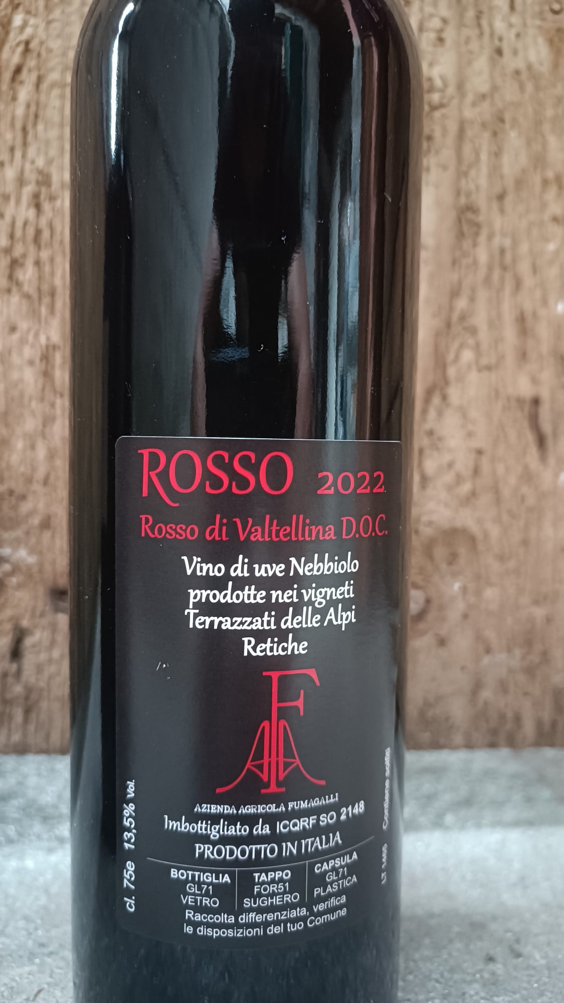 Fumagalli Rosso di Valtellina